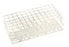 VWR International VWR Test Tube Rack 36 Place 13 mm Tube Size White 2 -1/8 X 4-1/4 X 4-1/4 Inch - 89215-722