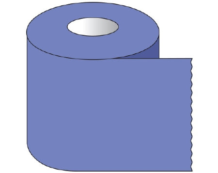 Shamrock Scientific Shamrock Blank Label Tape Multipurpose Label Without Legend Lavender 1 X 500 Inch - ST-10-13