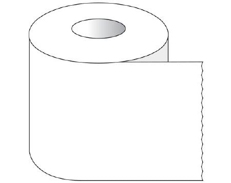 Shamrock - Blank Label Tape Multipurpose Label White Tape 1-1/2 X 500 Inch - ST-11-1