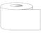 Shamrock Scientific Shamrock Blank Label Tape Multipurpose Label Without Legend White 3/4 X 500 Inch - ST-34-1