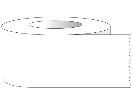 Shamrock Scientific Shamrock Blank Label Tape Multipurpose Label Without Legend White 3/4 X 60 Inch - ST-340-1
