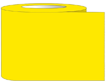 Shamrock - Blank Label Tape Multipurpose Label Yellow Tape 1/2 X 60 Inch - ST-100-2