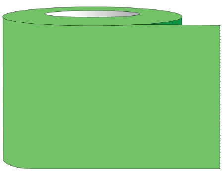 Shamrock Scientific Shamrock Blank Label Tape Multipurpose Label Without Legend Green 1/2 X 60 Inch - ST-100-3