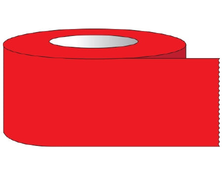 Shamrock Scientific Shamrock Blank Label Tape Multipurpose Label Without Legend Red 3/4 X 60 Inch - ST-340-4