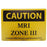 MRIequip.com LLC Caution Sign Zone III-Caution - Screened MRI Patients and Personnel Only - T-1154
