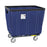 R & B Wire Products - Basket Truck 10 Bushel Capacity Tubular Steel 4 Inch Non-marking Casters - 410SOC/NVY