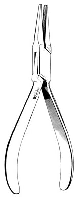 Sklar Sklar No. 121 Lab / Office Pliers Stainless Steel Serrated Jaws - 49-1970