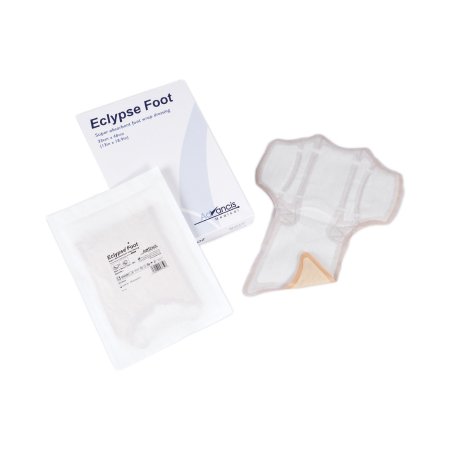 Eclypse Foot - Super Absorbent Dressing 9 X 13 Inch Cellulose / Crystals Rectangle Sterile - CR4219