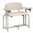 Clinton Industries Lab X Series Blood Drawing Chair Padded Flip Arm Black - 66000-BLK