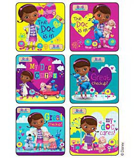 Medibadge Disney 75 Per Unit Doc Mcstuffins - The Doc Is In Sticker - 1626