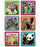 Kids Love Stickers - 90 per Unit Baby Animal Photos , Assorted Sticker - 2951