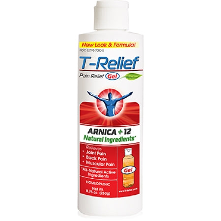 Medinatura T-Relief Topical Pain Relief 1X - 3X - 4X - 2X Strength Aconitum Napellus / Arnica Montana / Baptisia Tincoria / Belladonna Topical Gel 8.75 oz. - 1900519