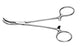 Padgett - Hemostatic Forceps Baby Mixter 5-1/2 Inch Length Surgical Grade Stainless Steel NonSterile Ratchet Lock Finger Ring Handle Curved - FLM-275