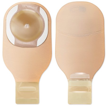 Premier - Ostomy Pouch One-Piece System 12 Inch Length Drainable Flat, Trim to Fit - 8931