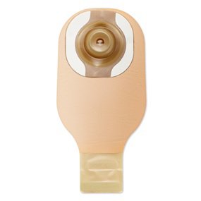 Hollister CeraPlus Ostomy Pouch One-Piece System 12 Inch Length Up to 2-1/8 Inch Stoma Drainable Trim to Fit - 89511