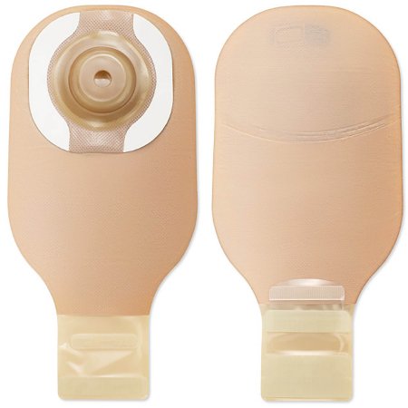 Premier - Ostomy Pouch One-Piece System 12 Inch Length Up to 2-1/8 Inch Stoma Drainable Trim to Fit - 89511