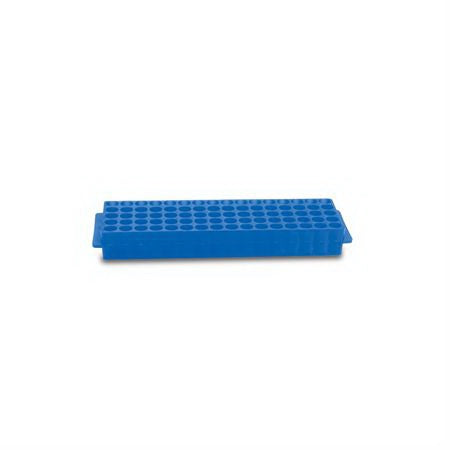 Market Lab Inc RACK, TUBE DBL-SIDED 1.5ML COMPACT BLU (5/PK) - 12915-15