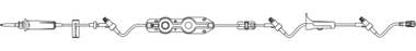 Outlook - IV Pump Set 15 Drops / mL Drip Rate 92 Inch Tubing 3 Ports - 354213
