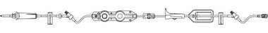 Outlook - IV Pump Set 15 Drops / mL Drip Rate 119 Inch Tubing 2 Ports - 354214