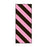 Key Surgical Key Surgical ID Sheet Tape Chart Tab Striped Pattern Black / Pink 8-1/2 X 11 Inch - T-320-0911