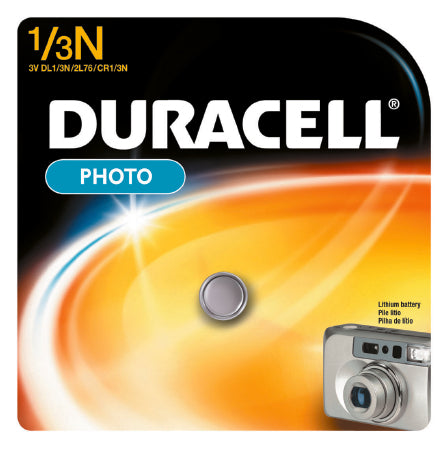 Duracell - Lithium Battery 1/3 N Cell 3V Disposable 6 Pack - DL1/3NBPK