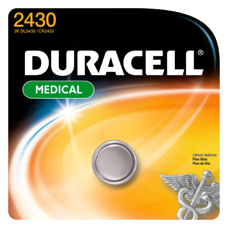 Duracell - Lithium Battery CR2430 Coin Cell 3V Disposable 1 Pack - DL2430BPK