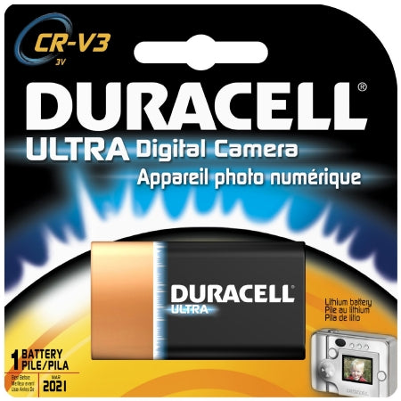 Duracell Duracell Ultra Lithium Battery CRV3 Cell 3V Disposable 1 Pack - DLCRV3BPK