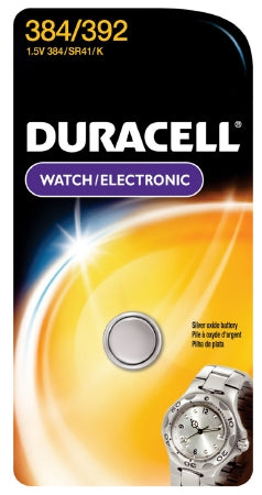 Duracell - Silver Oxide Battery 384 / 392 Coin Cell 1.5V Disposable 1 Pack - D384/392PK