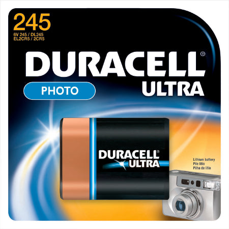 Duracell Duracell Ultra Lithium Battery 245 Cell 6V Disposable 1 Pack - DL245BPK