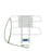 Rx Destroyer - Drug Disposal System Wall Mount 2 lbs. Carton Weight - RX2.5WALLSEC