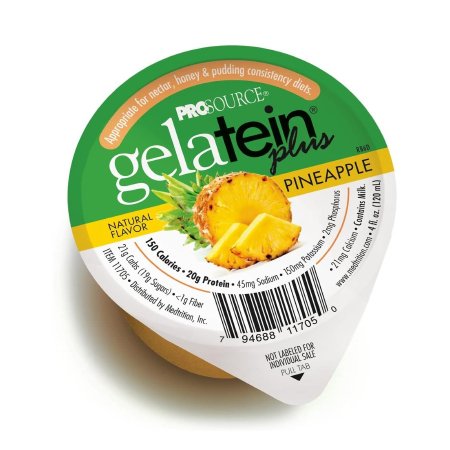 Gelatein Plus - Oral Supplement Pineapple Flavor Ready to Use 4 oz. Cup - 11705