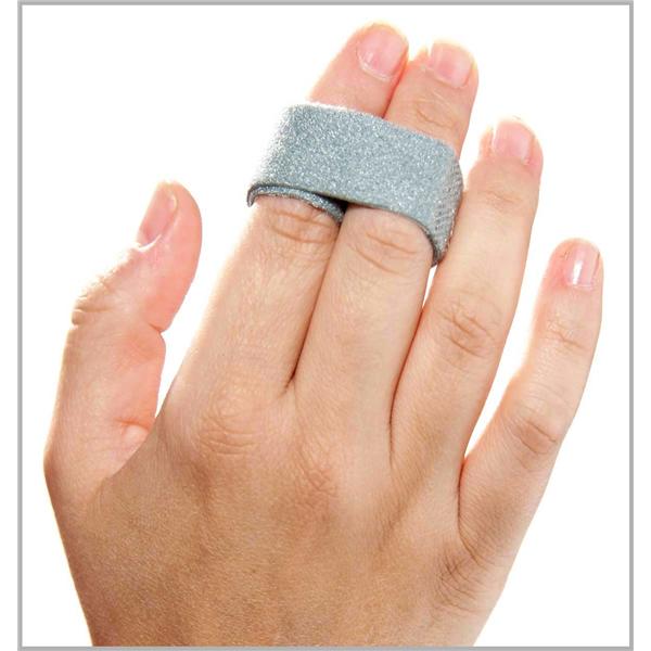 3-Point Products Strap Protective Buddy Loop Finger Gray 5X.75" 100/Package - P1003-100