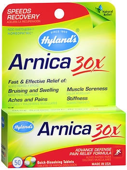 Hylands - Pain Relief 30X Strength Arnica Montana Tablet 50 per Bottle - 35497332661
