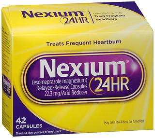 Nexium 24 HR - Antacid 22.3 mg Strength Capsule 14 per Bottle - 00573245042