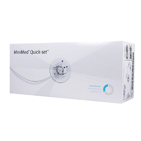 Medtronic Quick-set Insulin Infusion Set 6 mm 42 Inch Tubing Without Port - T-391