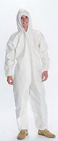 Valumax International LiquidGuard Coverall 2X-Large White Disposable - 4904WH2XL
