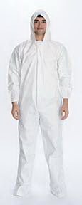 Valumax International LiquidGuard Coverall 2X-Large White Disposable - 4904WH2XL