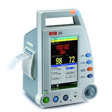 Future Health Concepts Biolight V6 Vital Sign Monitor Instant Infra-red Ear Thermometer NIBP, SpO2, CO2, Temp Rechargeable Lithium-ion Battery (4000 ah) - BIV6-R