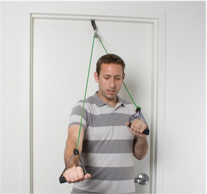 Fabrication Enterprises CanDo Shoulder Pulley Exerciser Green Medium - 1147867