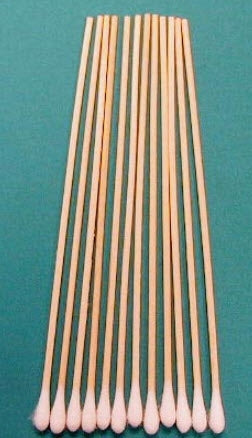 Bioseal Bioseal Swabstick Cotton Tip Wood Shaft 6 Inch Sterile 12 Pack - 9612/100
