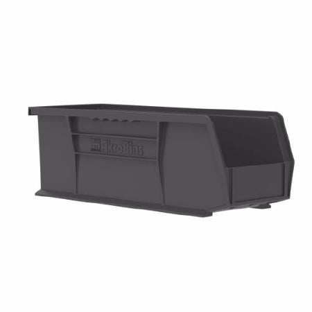 Akro-Mils Akrobins Storage Bin AkroBins Black Industrial Grade Polymers 5 X 5-1/2 X 14-3/4 Inch - 30234BLACK