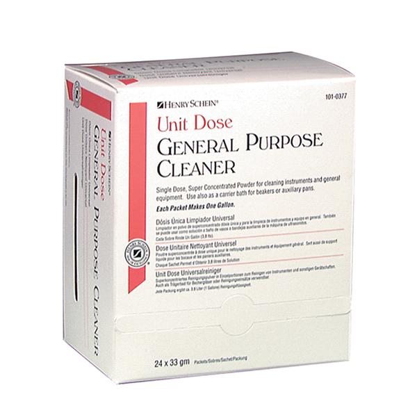 Henry Schein Disinfectant General Purpose Packets 24/Bx, 6 Bx/Ca - PL-011