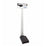 Health O Meter - Column Scale Balance Beam Display 490 lbs. / 210 kg Capacity Black / White Analog - 400KLWHCW