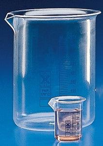 Globe Scientific Beaker Griffin, Low Form Polymethylpentene 1,000 mL - 601725