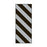 Key Surgical Key Surgical ID Sheet Tape Chart Tab Striped Pattern Black / Gray 8-1/2 X 11 Inch - T-320-0912