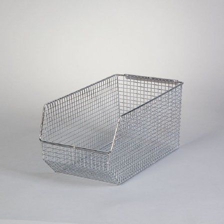 Stack & Hang - Storage Bin Chrome Wire Mesh 6-3/4 X 7 X 14 Inch - 18928