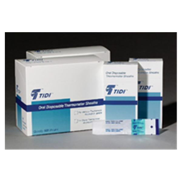 Tidi Products Sheath Sanitherm For Mercury Thermometer 100/Bx, 50 Bx/Ca - 20521