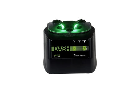 Drucker Model DASH Apex 6 Centrifuge 6 Tubes Horizontal Rotor 5,300 RPM Max Speed, 4,000xG Max RCF - 00-076-009-004