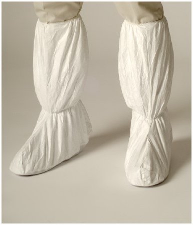 Dupont Tyvek IsoClean - Cleanroom Boot Cover DuPont Tyvek IsoClean X-Large Knee High PVC Sole White NonSterile - 17988091