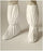Dupont Tyvek IsoClean - Cleanroom Boot Cover DuPont Tyvek IsoClean Small Knee High PVC Sole White NonSterile - 17988088